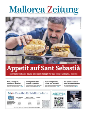 Cover of Mallorca Zeitung