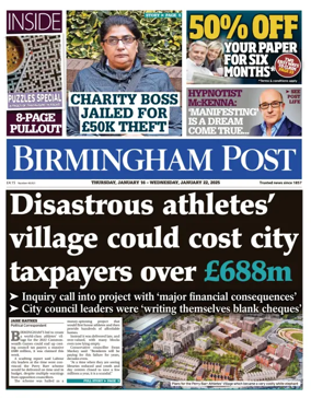 Cover of Birmingham Post