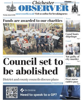 Cover of Chichester Observer