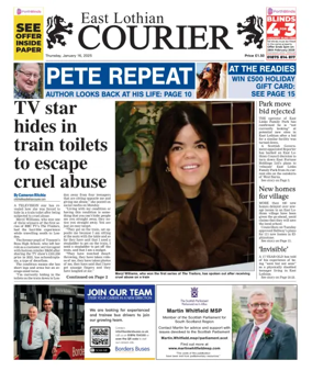 Cover of East Lothian Courier