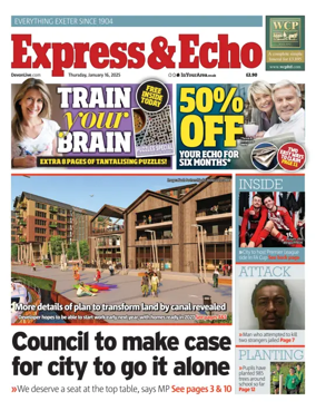 Cover of Express & Echo (City & East Devon Edition)