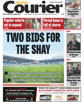 Cover of Halifax Courier