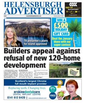 Cover of Helensburgh Advertiser