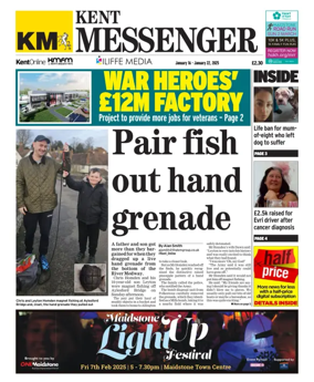 Cover of Kent Messenger Maidstone