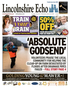 Cover of Lincolnshire Echo