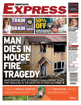 Cover of Merthyr Express