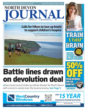 Cover of North Devon Journal