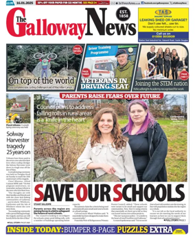 Cover of The Galloway News