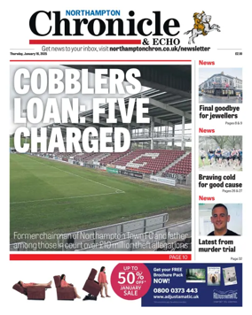 Cover of The Northampton Chronicle and Echo