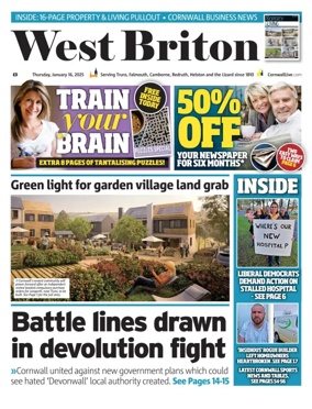 Cover of West Briton (Camborne, Redruth, Hayle)