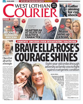 Cover of West Lothian Courier