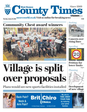 Cover of West Sussex County Times