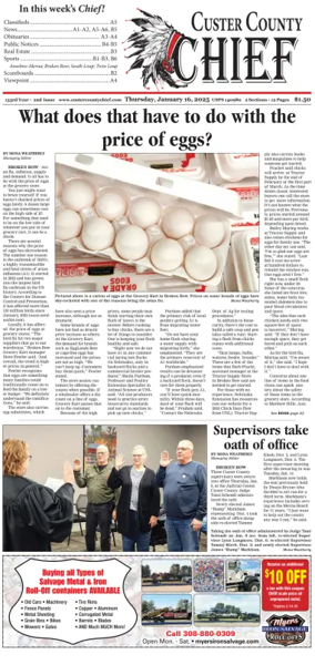 Cover of Custer County Chief