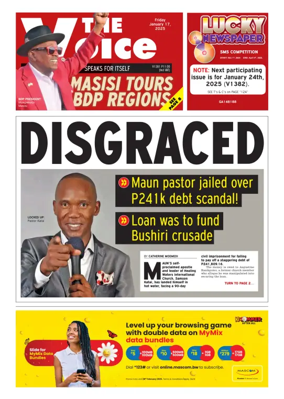 Cover of The Voice (Botswana)