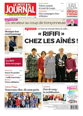 Cover of Le Petit Journal - L'hebdo local de l'Hérault