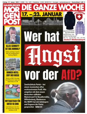Cover of Hamburger Morgenpost
