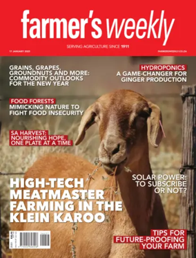 Cover of Farmers Weekly (South Africa)