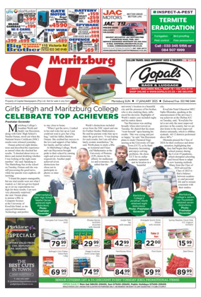 Cover of Maritzburg Sun (South Africa)