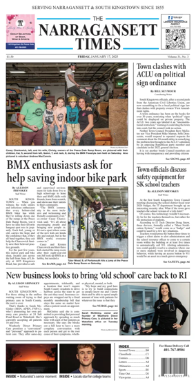 Cover of Narragansett Times