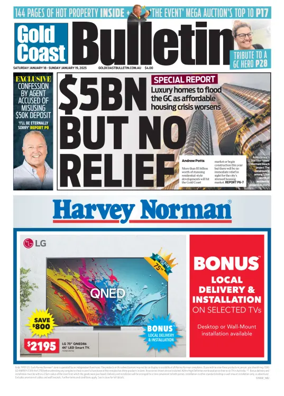 Cover of Weekend Gold Coast Bulletin