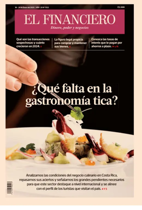 Cover of El Financiero (Costa Rica)