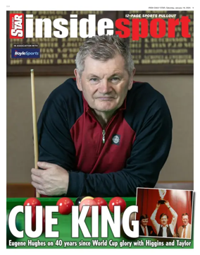 Cover of Irish Daily Star - Inside Sport
