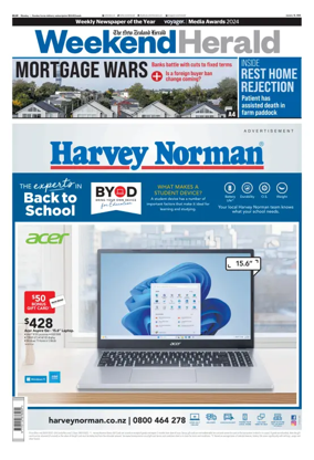 Cover of Weekend Herald