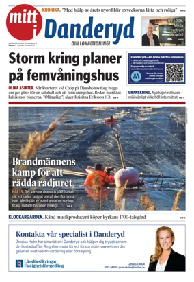 Cover of Danderyds Nyheter
