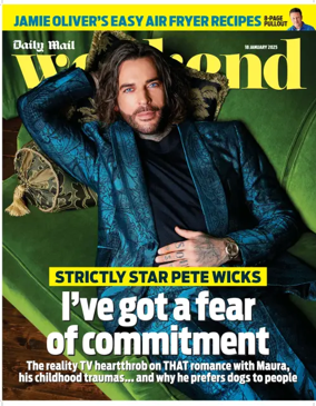 Cover of Daily Mail Weekend Magazine