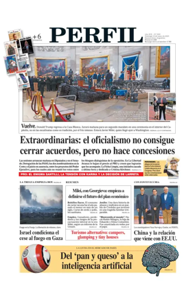 Cover of Perfil (Domingo)