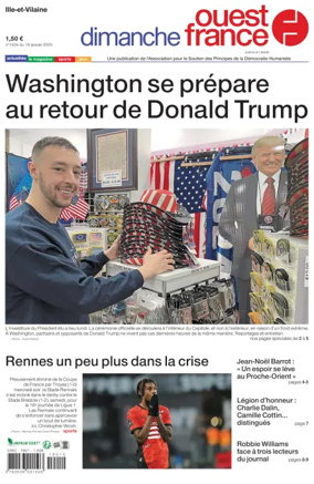 Cover of Dimanche Ouest France (Ille-et-Vilaine)