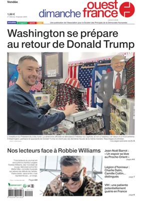 Cover of Dimanche Ouest France (Vendee)
