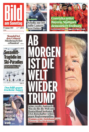 Cover of Bild am Sonntag