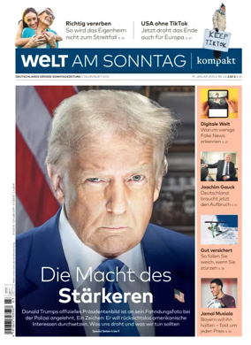 Cover of Welt am Sonntag - kompakt