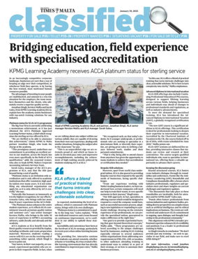 Cover of The Sunday Times of Malta - Classified