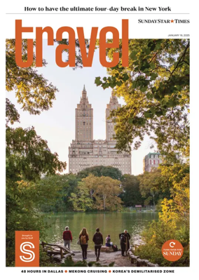 Cover of Sunday Star Times Travel