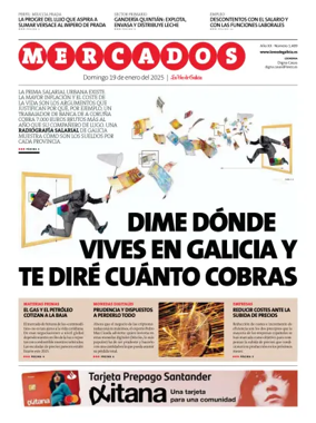 Cover of La Voz de Galicia (Pontevedra) - Mercados