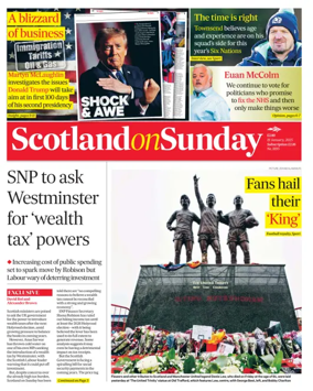 Cover of Scotland on Sunday