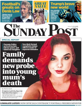 Cover of The Sunday Post (Dundee)