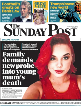 Cover of The Sunday Post (Inverness)
