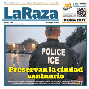 Cover of La Raza Chicago