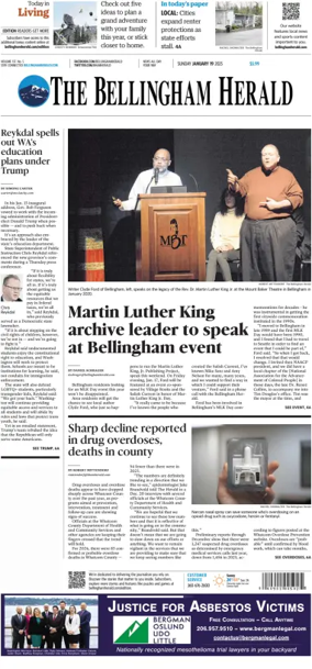 Cover of The Bellingham Herald (Sunday)