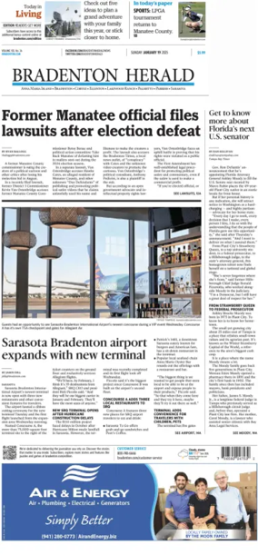 Cover of The Bradenton Herald (Sunday)