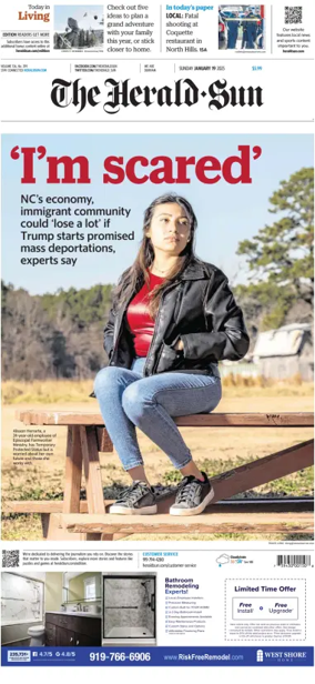 Cover of The Herald-Sun (Sunday)