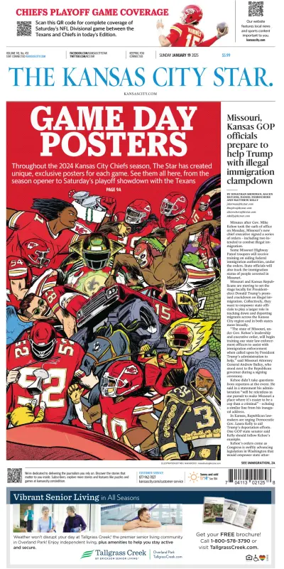 Cover of The Kansas City Star (Sunday)