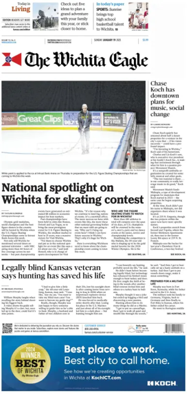 Cover of The Wichita Eagle (Sunday)