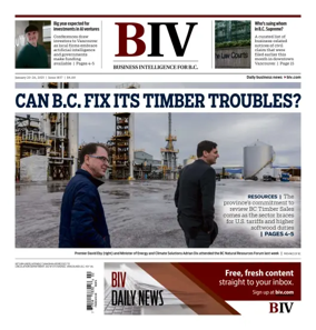 Cover of Business in Vancouver