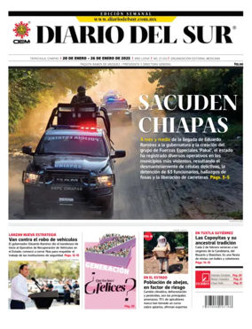 Cover of Diario del Sur