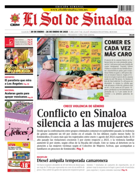 Cover of El Sol de Sinaloa