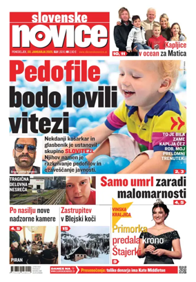 Cover of Slovenske Novice